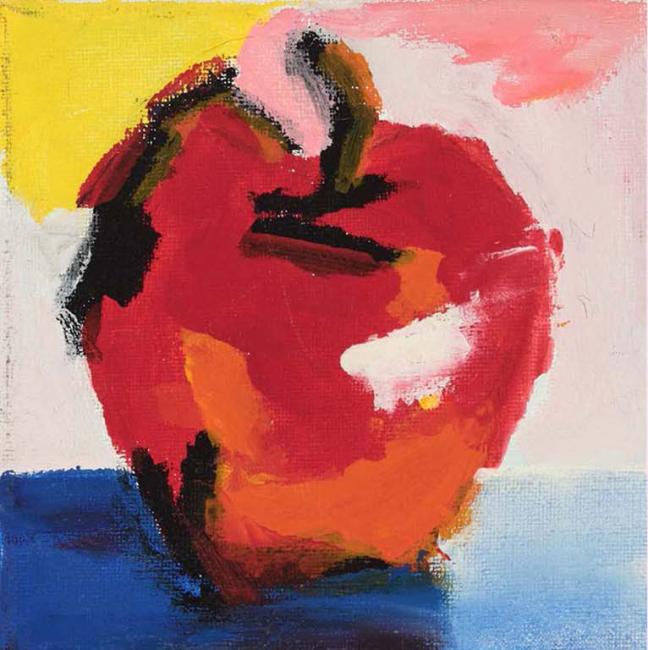Painting from Koestler Arts - Apple For Eve