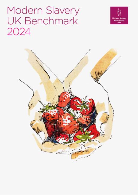 Cover page of the CCLA Modern Slavery UK Benchmark 2024