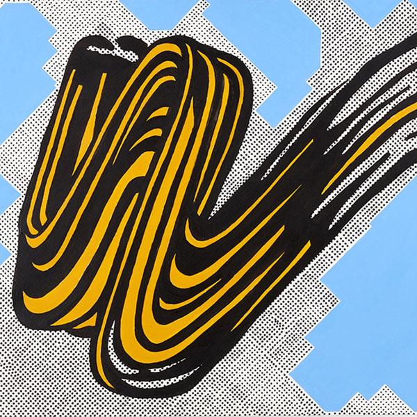 Koestler Arts – Pop Arty Brush Stroke